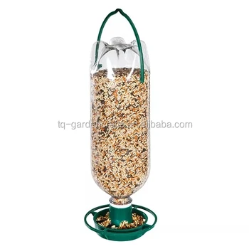 Hanging Automatic Clear Plastic Soda Bottle Humming Bird Feeders