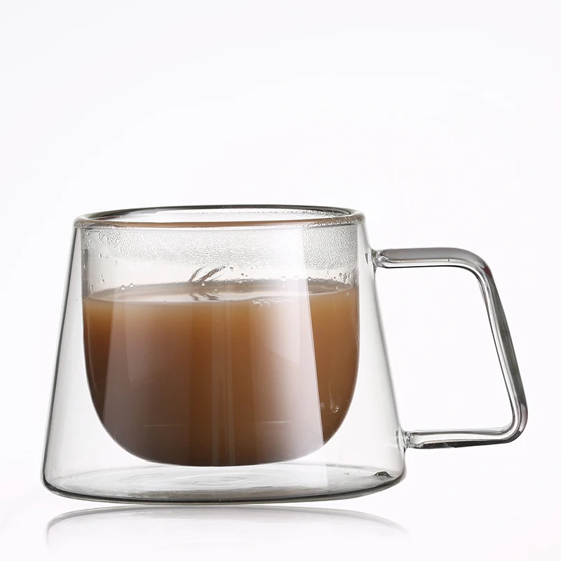 Double Wall Glass Coffee Cup,Double Wall Shot / Espresso Glass Mug Buy Clear Glass Espresso