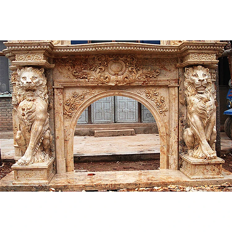 Luxury Fireplace Mantel Lowes Mantels Lion Head Buy Luxury