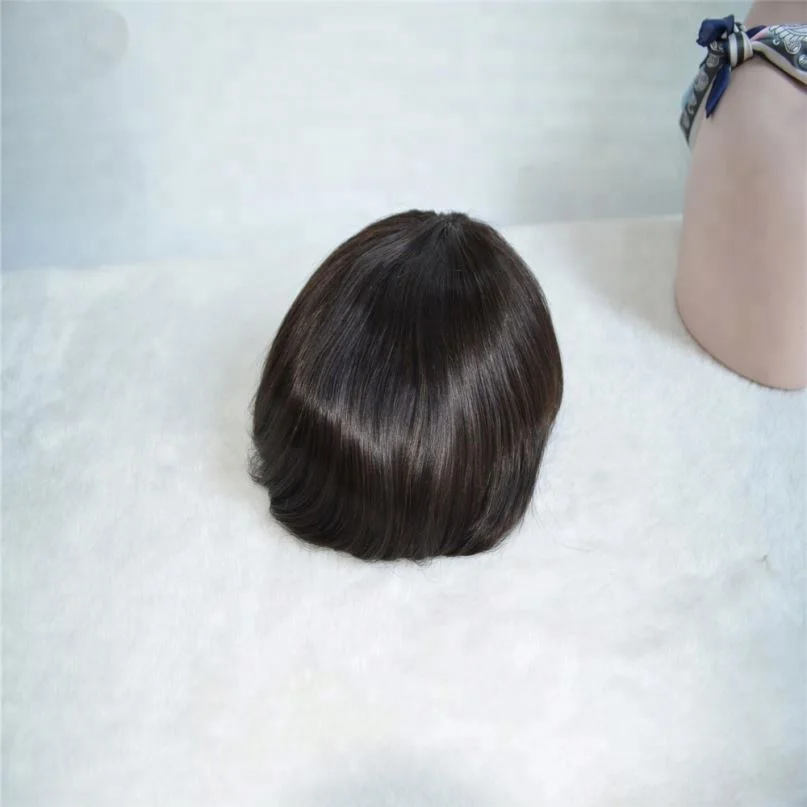 Factory price  human hair mens toupee