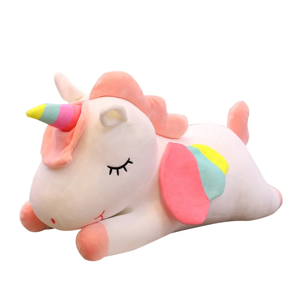 rainbow unicorn stuffed toy
