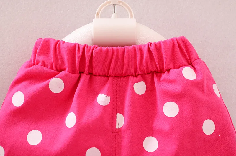 Korean Summer Cotton 2 Pieces Sweet Little Baby Girl Brand Boutique