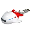 Airplane shape mouse with retractable cable