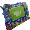 custom home decoration souvenir kids gift 3D soft pvc plastic picture frame photo frame