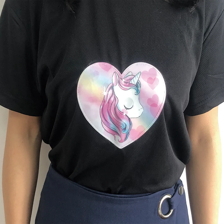 Custom clothes 3D Lenticular t shirt 3d tpu lenticular clothes sewing
