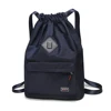 Durable Sport Nylon Drawstring Backpack Bag And Gym Backpack For Yoga