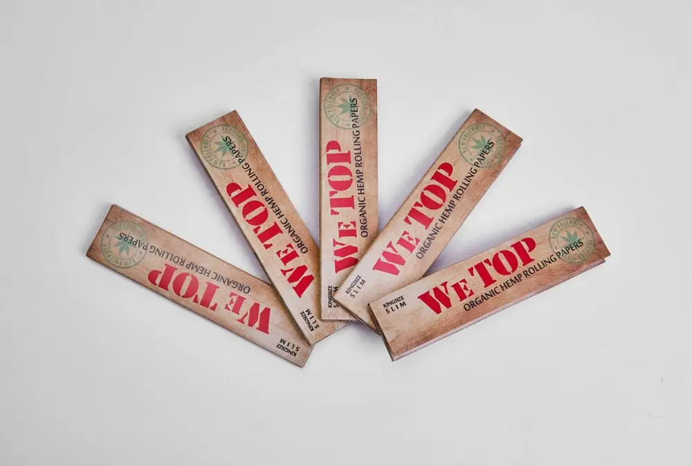 
OEM smoking rolling paper hemp 