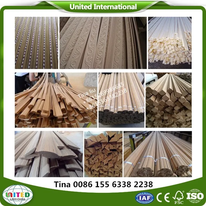 decorative half round teak wood moulding