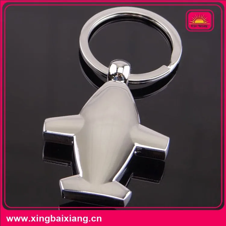 Hot Selling Compass Star Shape Keyring Airplane Keychain Buy Airplane