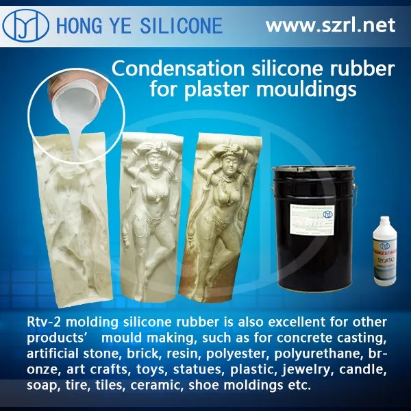 Silicone Rubber To Make Mold For Plaster Figures High Tear And Tensile