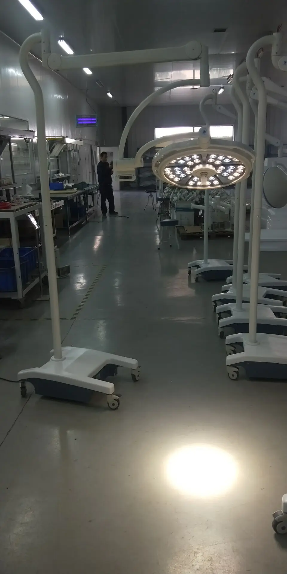 Medical mobile stand led operating lamp led operation light