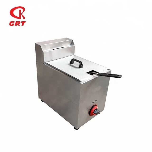 Grtg10l Heavy Duty 10l Gas Chips Fryer Buy Gas Fryer,Used Gas Deep