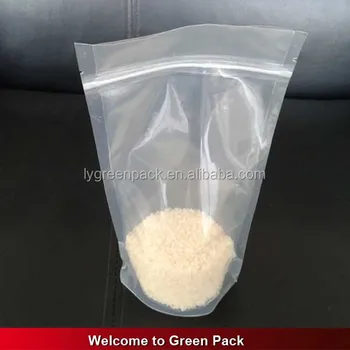 Food Grade Transparent Food Packaging Bag Standing Up Pasta Bag Plastic Food Packaging Bag Buy Stand Up Bag Transparent Food Grade Bag Resealable Zipper Bag Product On Alibaba Com