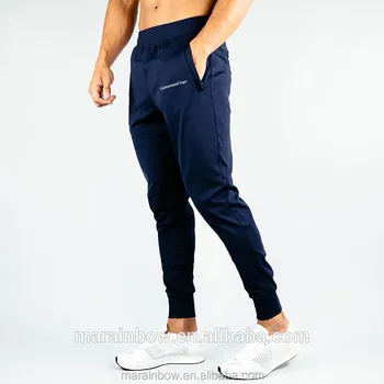 navy slim joggers