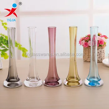 Color Glass Vase Hotel European Vase Table Crafts Are Special Vase