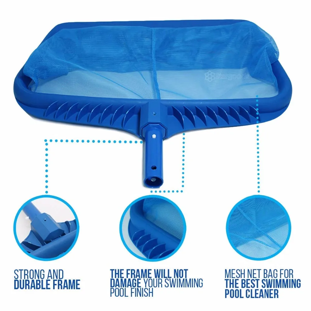 Deep Skimmers Swimming Pool Net Rakes And Cleaning Plastic Leaf Skimmer