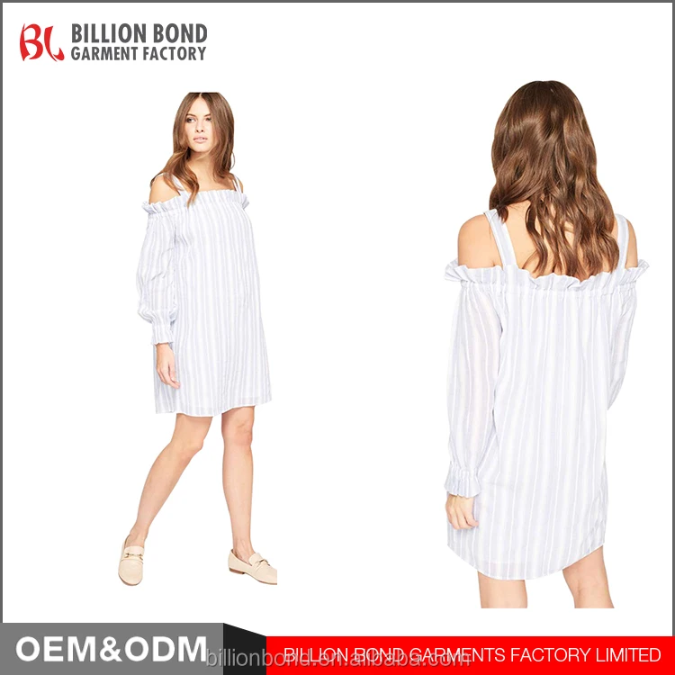 
2020 off-shoulder elegant cut out dress women casual shirt dress 