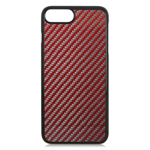 

New design Carbon Fiber Phone Case For iPhone 7/plus, Red,yellow,silver