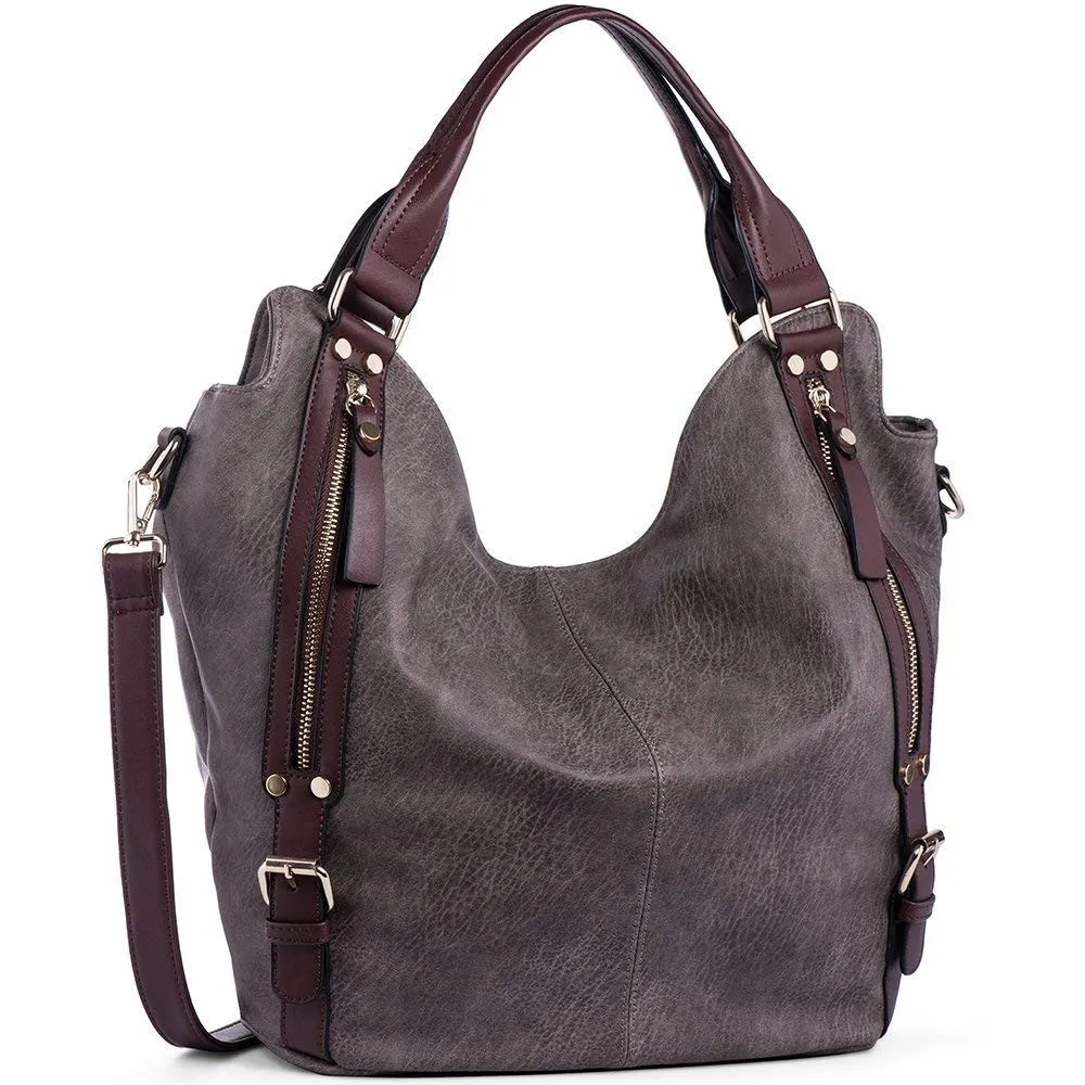 large brown shoulder bag