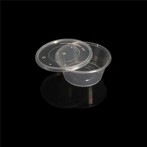 Image of YQ381 12oz microwave disposable plastic meal / food container/lunch box noodles bowl food storage container