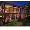Two floor modern high quality hurricane proof prefab house