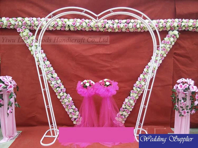 
Fashionable cream white decorative wedding arch wholesale 