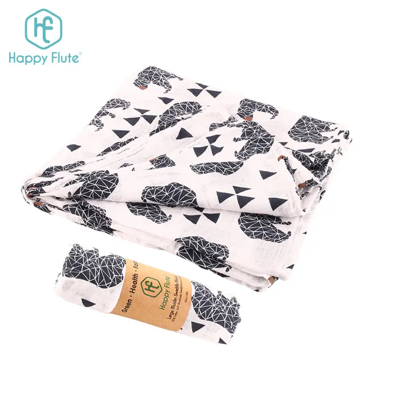 

100% organic cotton muslin blanket printed swaddles baby swaddle wrap free sample, N/a