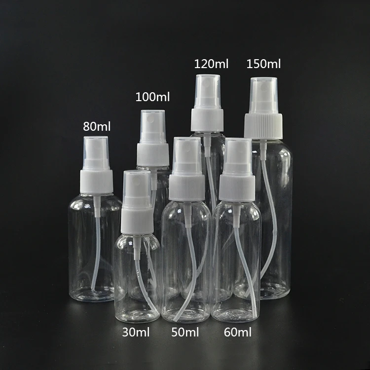 50ml plastic spray bottles