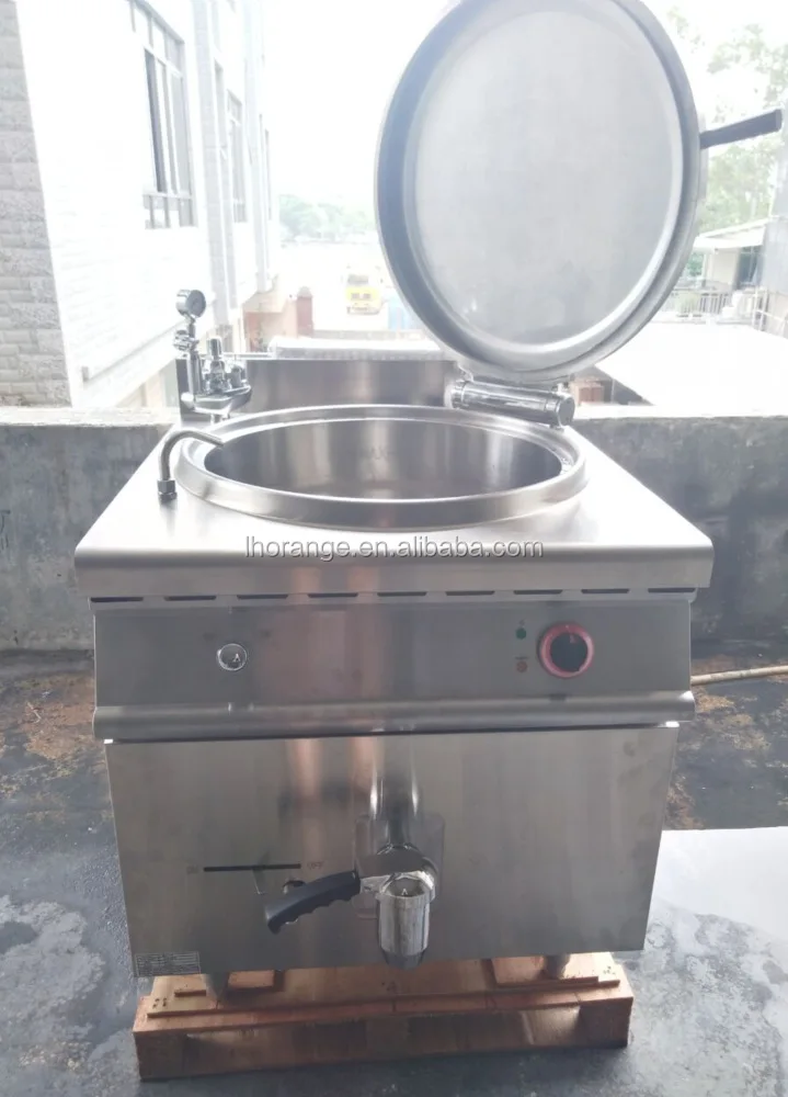 100L 18000W Stainless Steel Commercial Electric Boiling Pan TT-WE1325A  Chinese restaurant equipment manufacturer and wholesaler