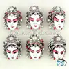 Types Of Facial Makeup In Operas Rhinestone Beijing opera Mask Face Ring