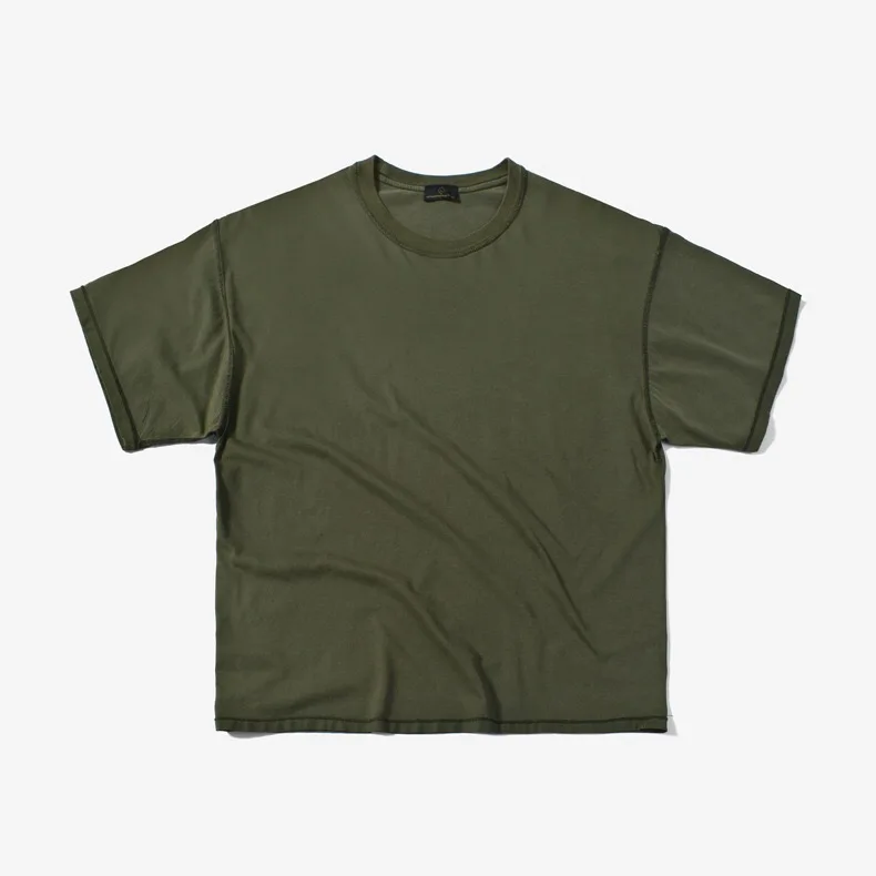 Blank Custom Men T-shirt Acid Wash Distressed Vintage Oversize Short ...