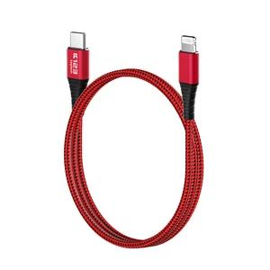 MFi Certified Nylon Braided USB Cable iPhone iPad