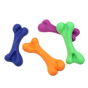Free sample pet dog toy bone puppy chewing toy cleaning teeth  nylabone