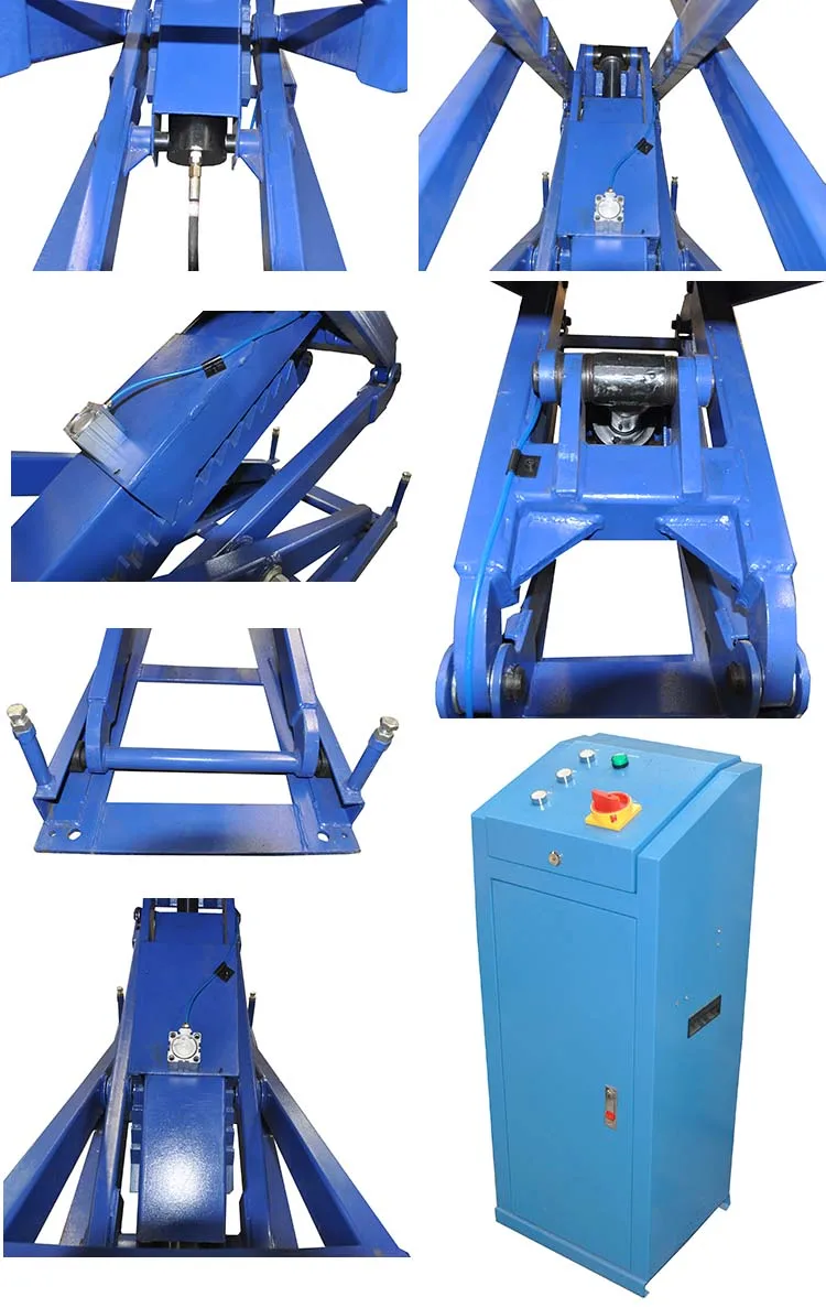 With Underground Auto Scissor Lift Car Vehicle Elevator With Ce