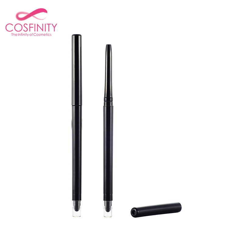 Sharpenable black eyeliner pencil waterproof eyeliner pencil