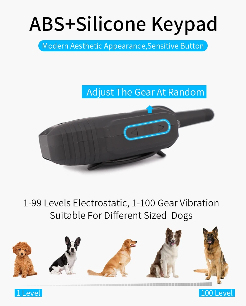Amazon Remote Training Collar For Dogs Waterproof Vibration Shock Dog