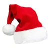 2018 New Years Christmas Hat for Baby Adult Plush Santa Claus Hat for Christmas Party Decoration New Year Decoration