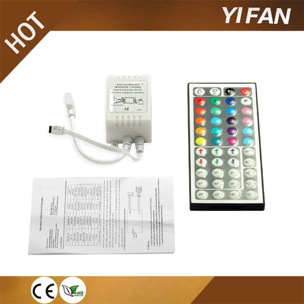 
Different Color remote controlled battery operated led strip light 