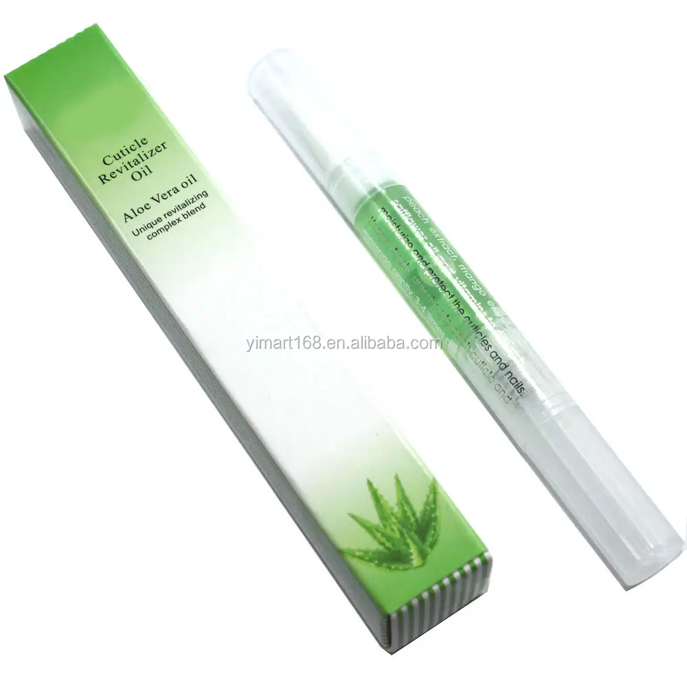 nail cuticle revitalizer oil pen with soft brush for treatment