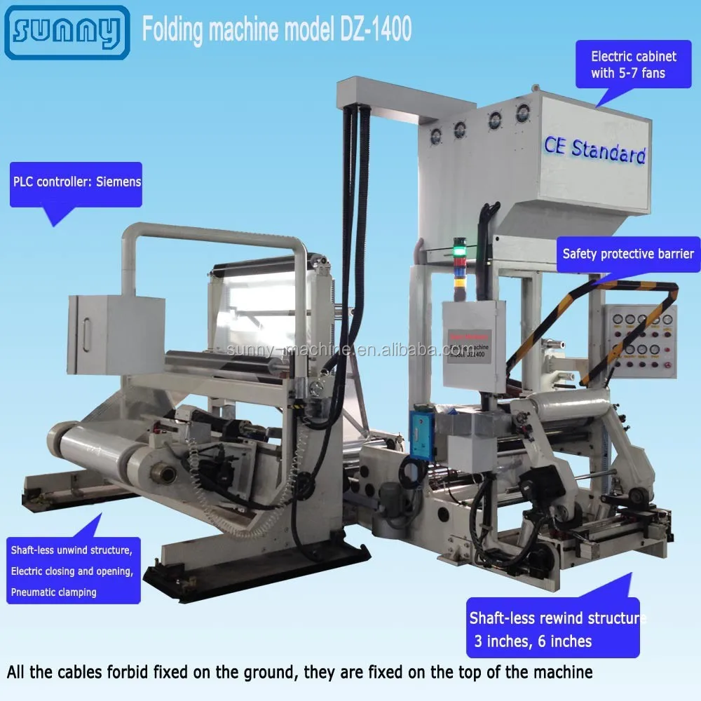 
Folding machine model DZ1400 