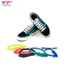 New Arrival 14cm Silicone Shoelace Stock No Tie Athletic Sneaker Elastic Shoe Strings Loop For Wholesale
