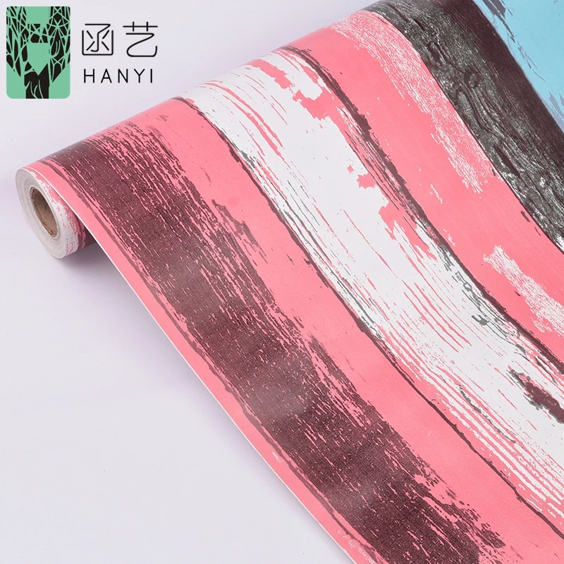 New Custom Self Adhesive Contact Paper Rolls Removable Vintage Vinyl