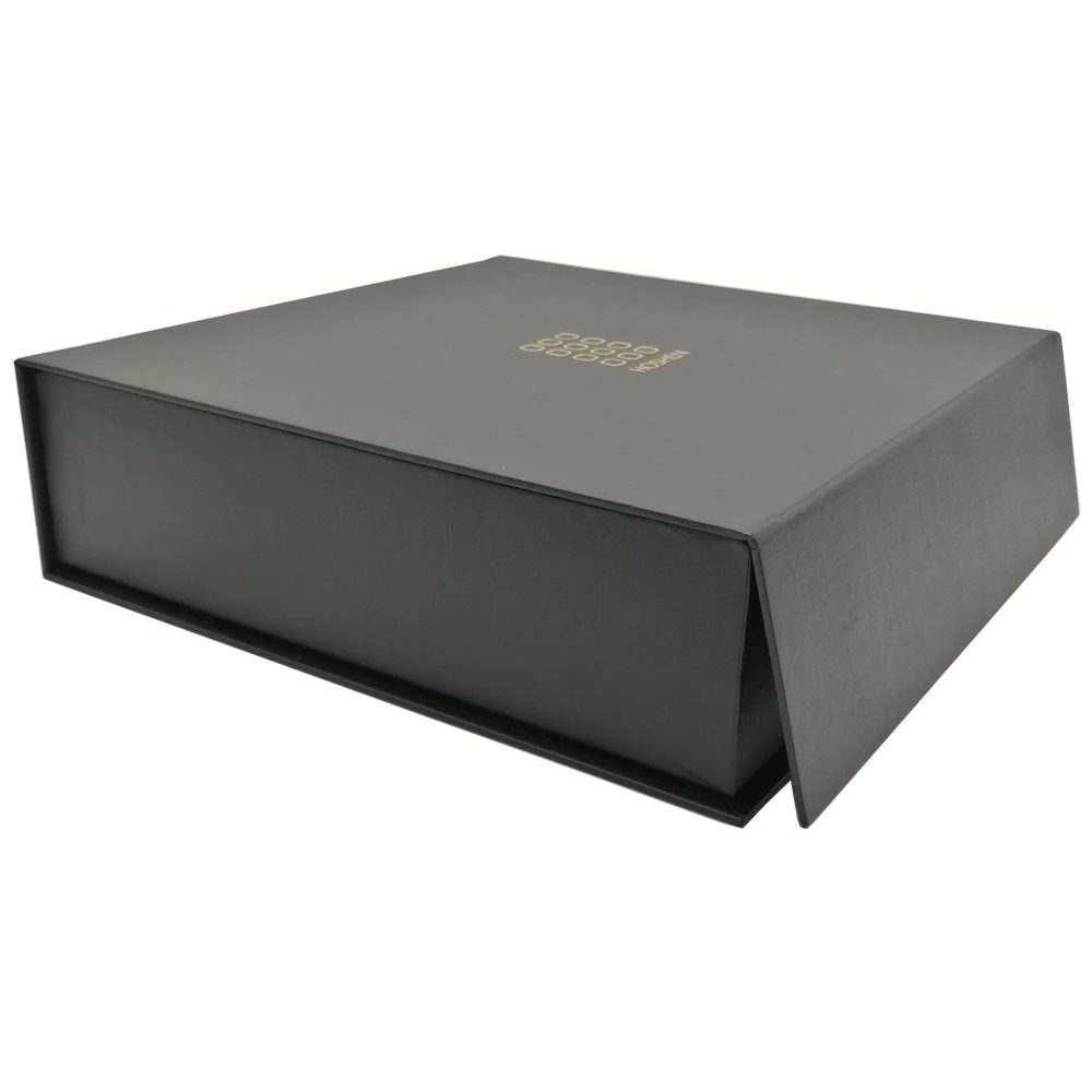 
Custom logo luxury paper magnetic gift packaging box 