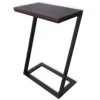 Bedside coffee snack table Z-shaped side table sofa couch end table