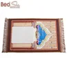 Wholesale cheap soft sponge fabric customized muslim mosque prayer mat