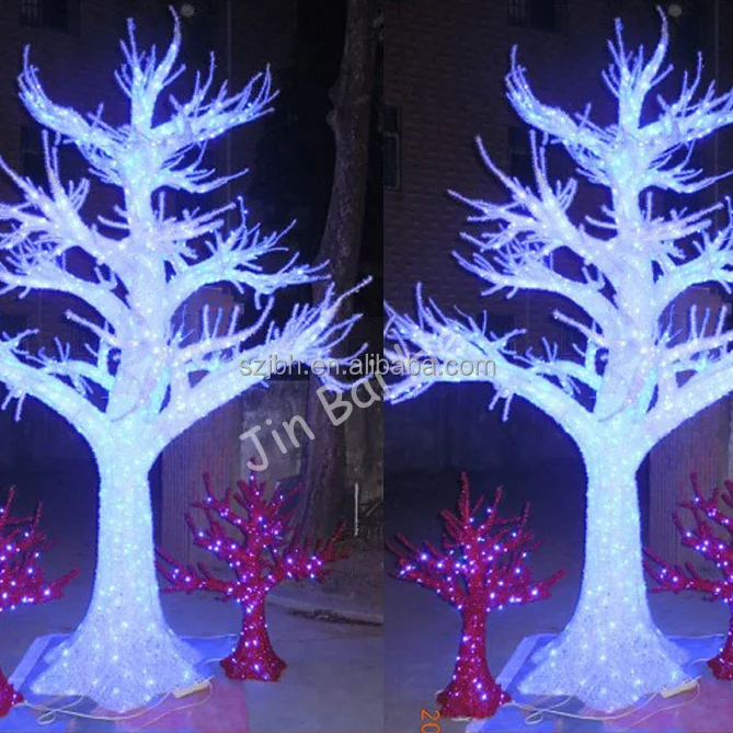 mountain king led metal frame small wholesale white artificial christmas tree decoration lights