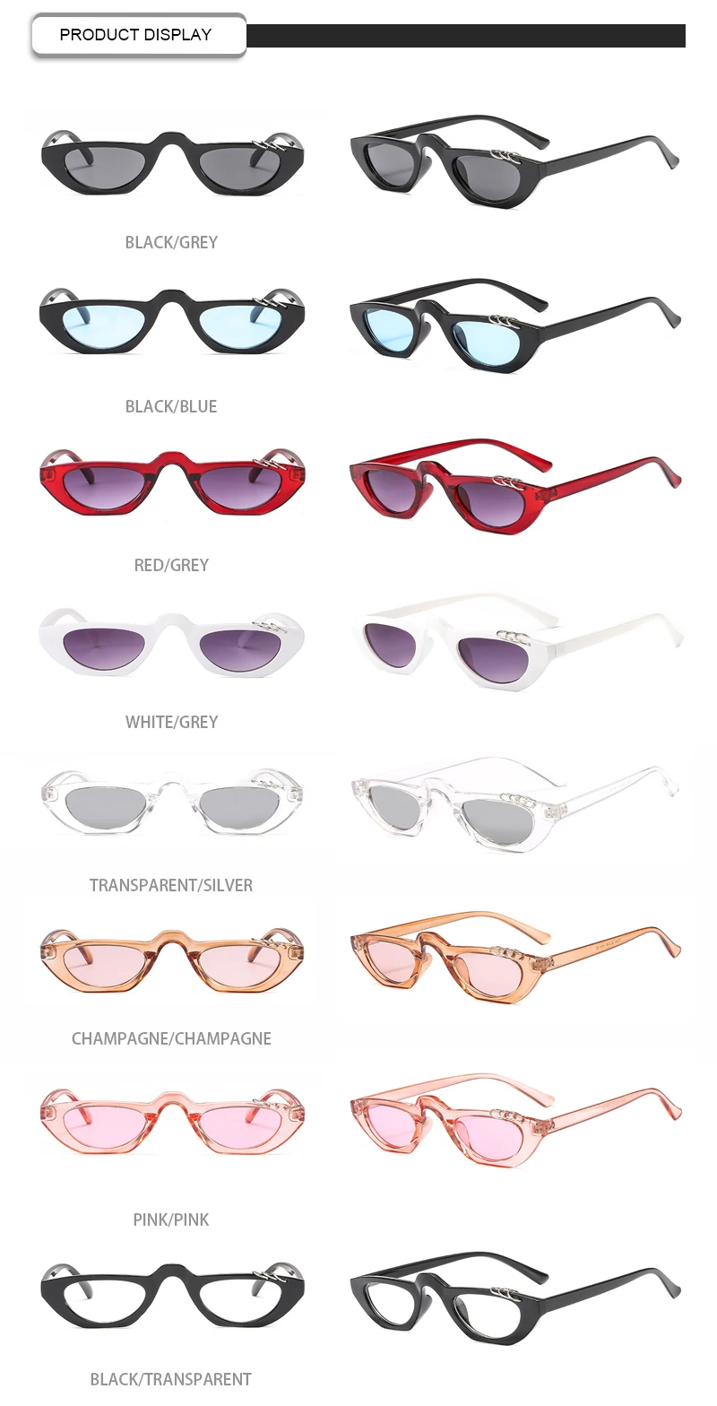 New Fashion Ring Sunglasses Men Women Trendy wild Small Frame Personality Sun Glasses