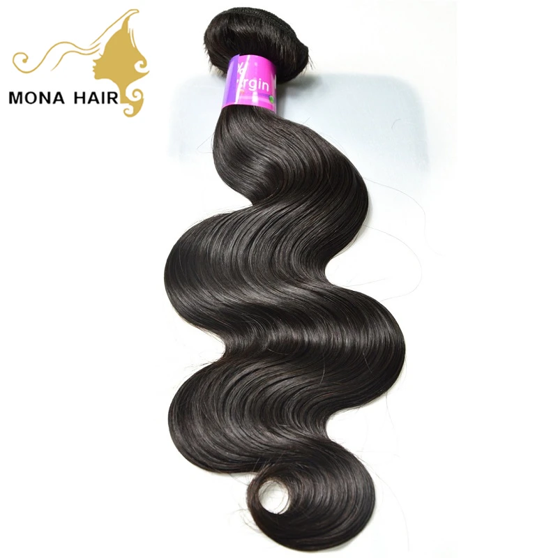

Mona hair best selling products Malaysian body wave human hair