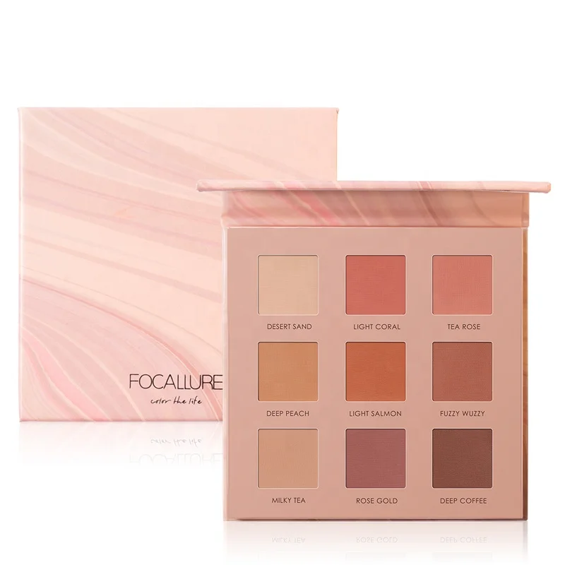 

Focallure 2018 New Low MOQ Eye Shadow Coming 9 Colors Halloween Makeup Wholesale Eyeshadow Palette