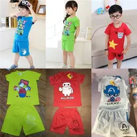 

1.25 Dollar GDZW749 Kids 3-7 Years Cartoon Cotton Assorted Prints Summer kids clothing, clothing, clothes